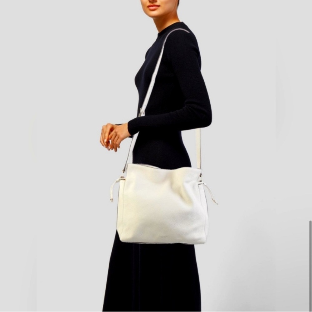 Elegant White Henri Bendel Shoulder Bag